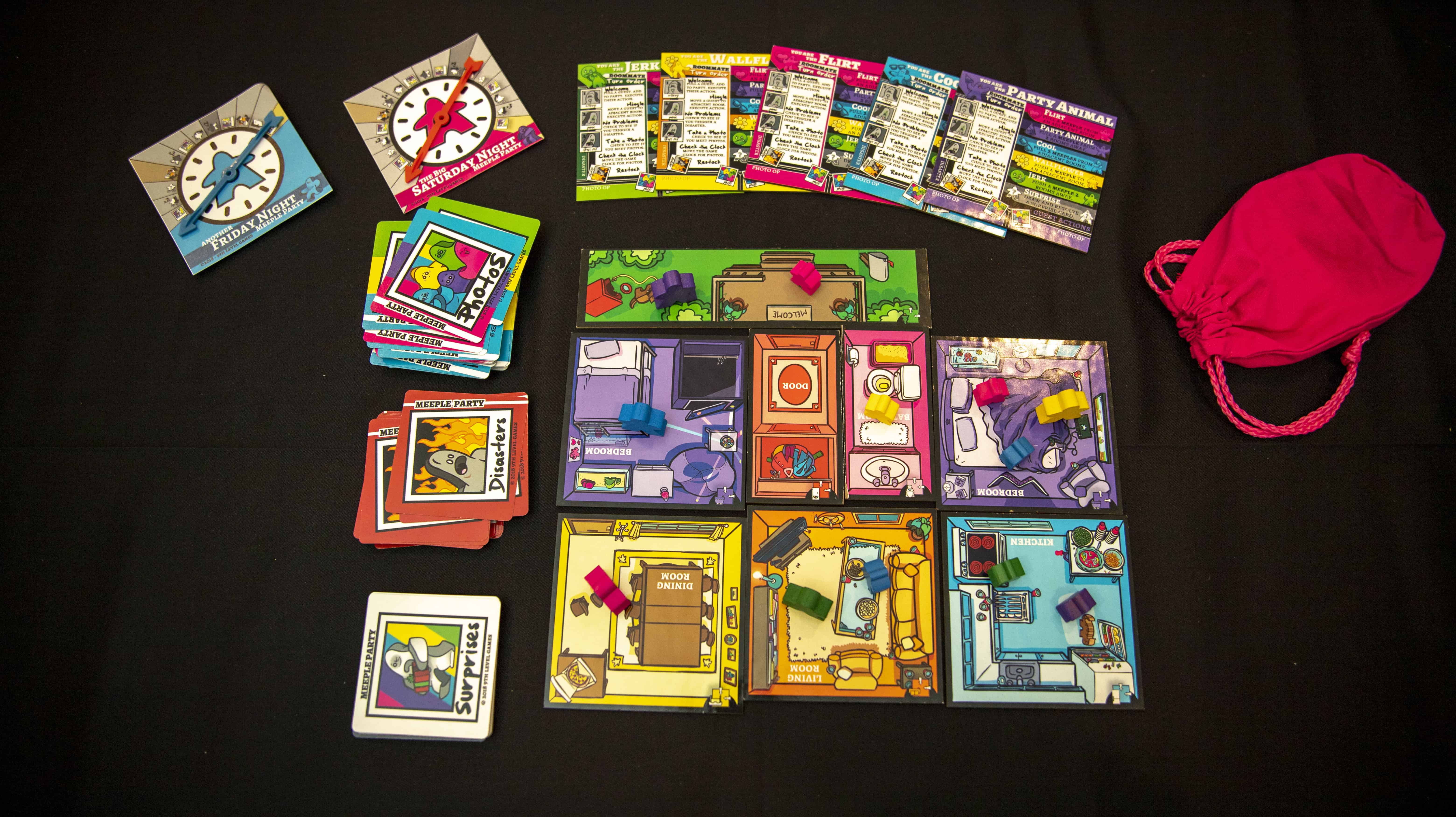 Components in Meeple Party