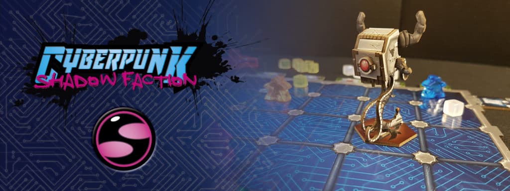 Cyberpunk Shadow Faction Banner